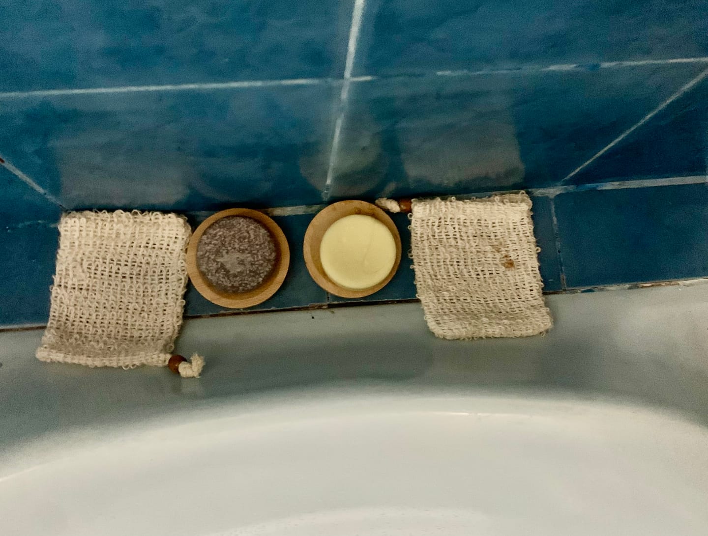 Customer photo review of Bamboo Bar Holder
