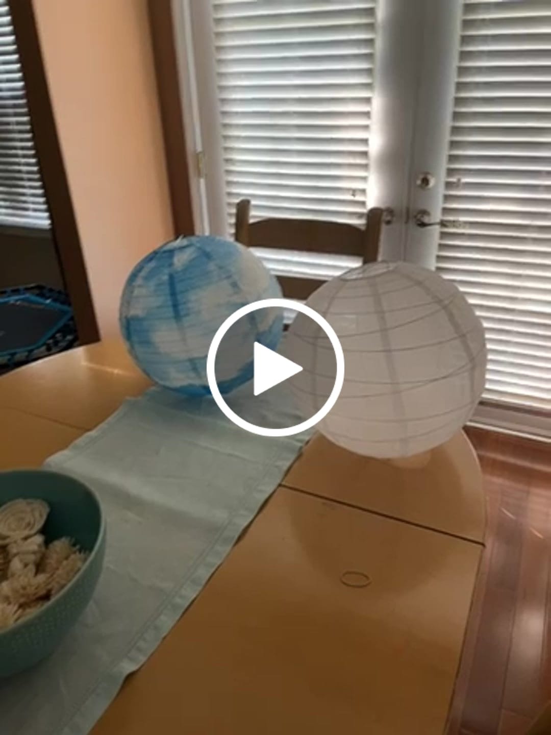 Customer video review of 12 PACK | 14" Artisan Print Cotton Candy Clouds Paper Lantern, Design by Esper