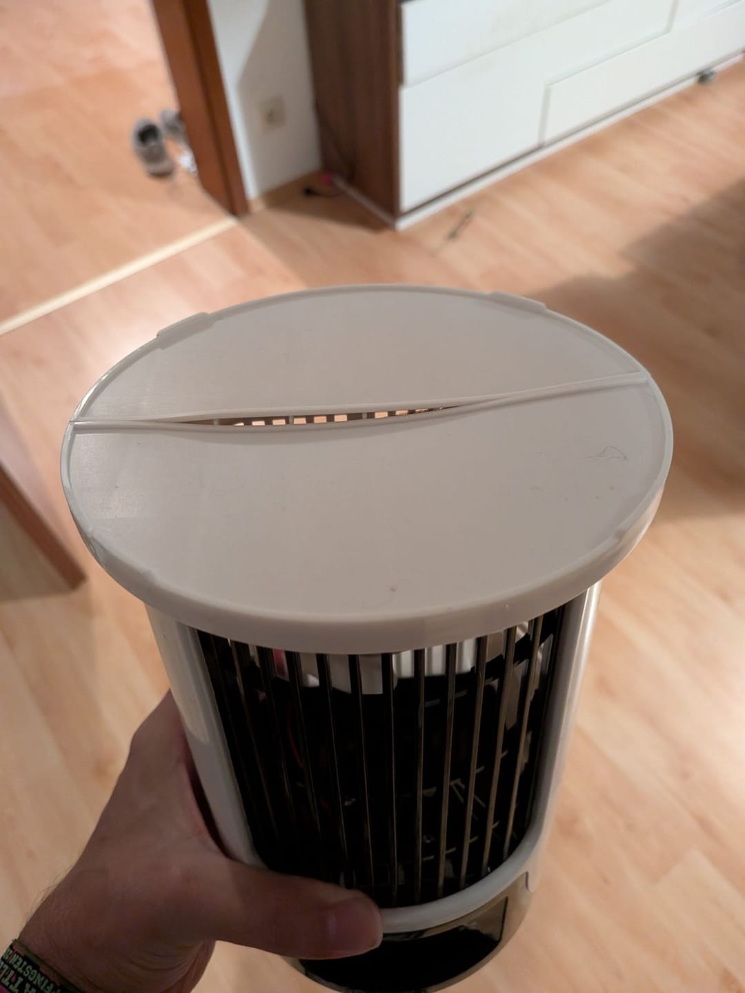 Customer photo review of PolarBreeze® - Mini Mobile Klimaanlage 3-in-1 – Kühler, Befeuchter & Luftreiniger
