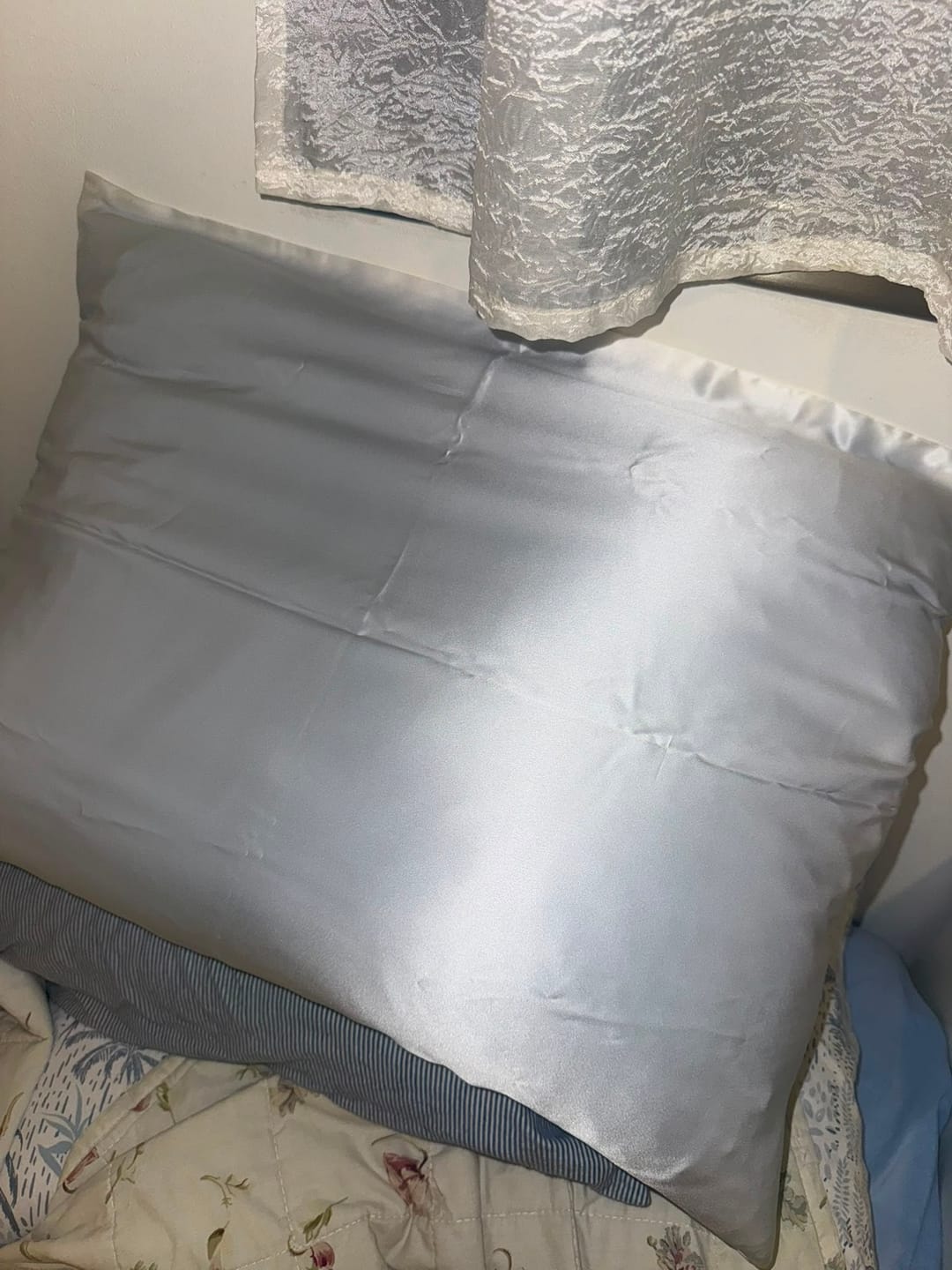 Customer photo review of ציפית משי 22Momme - בז׳