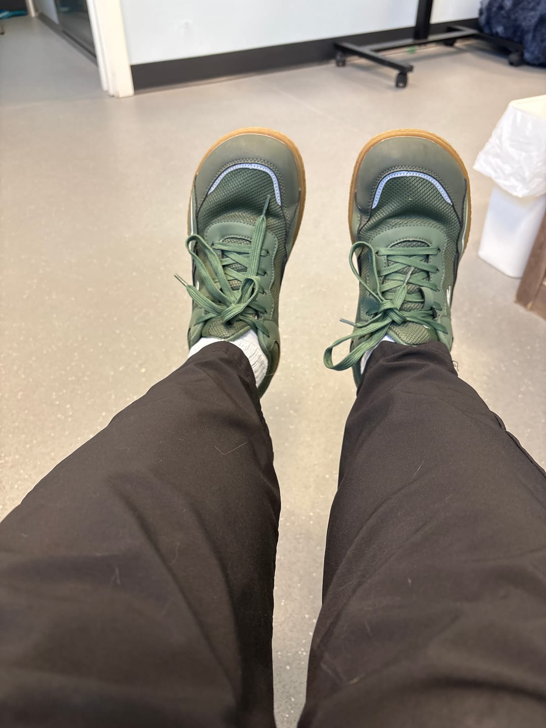 Customer photo review of Vale - Wide Toe Sneakers