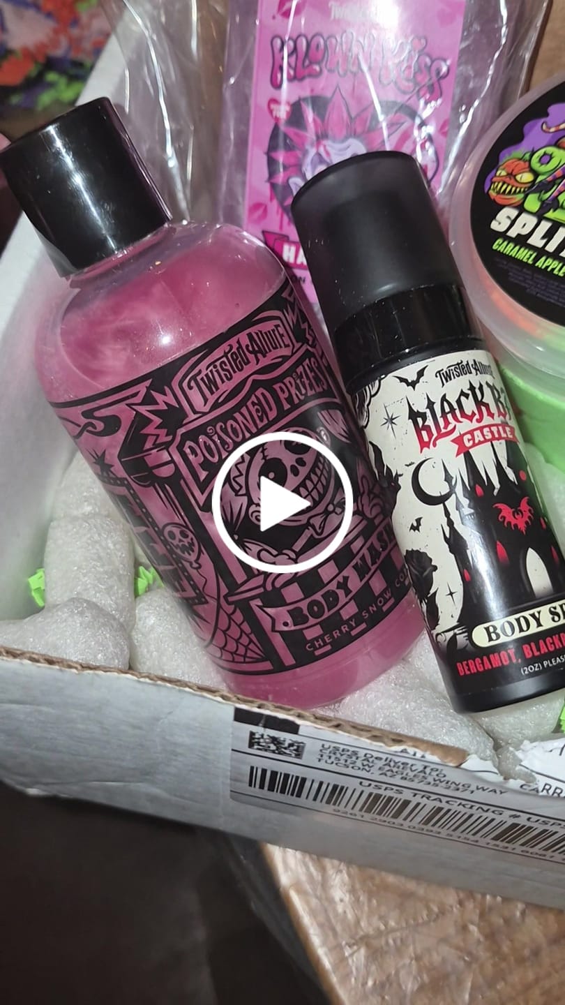 Customer video review of Monthly Subscription Box