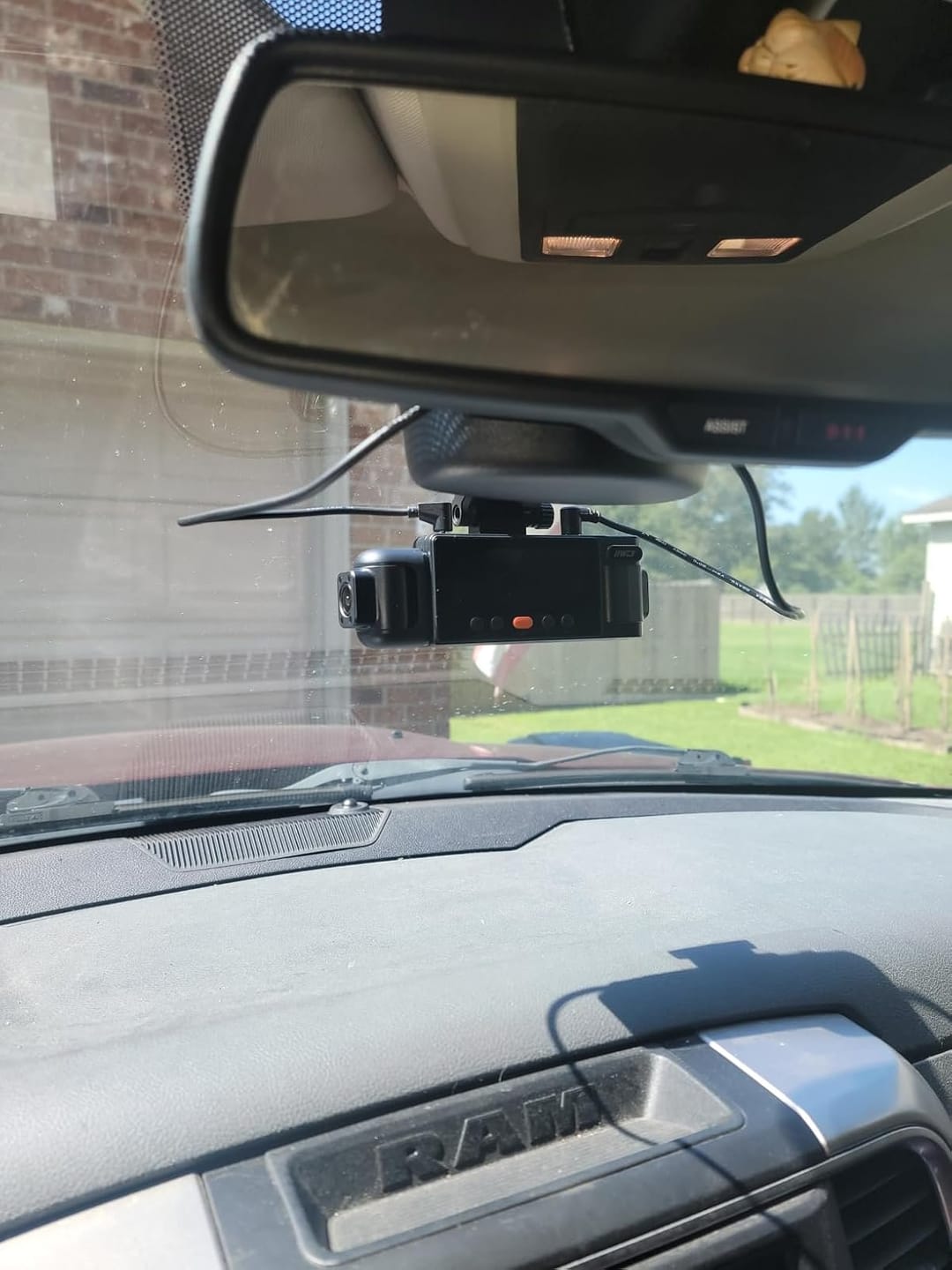 Customer photo review of BOLTHUT™ 4-Channel Dash Cam — 360° Front, Rear & Cabin, Night Vision