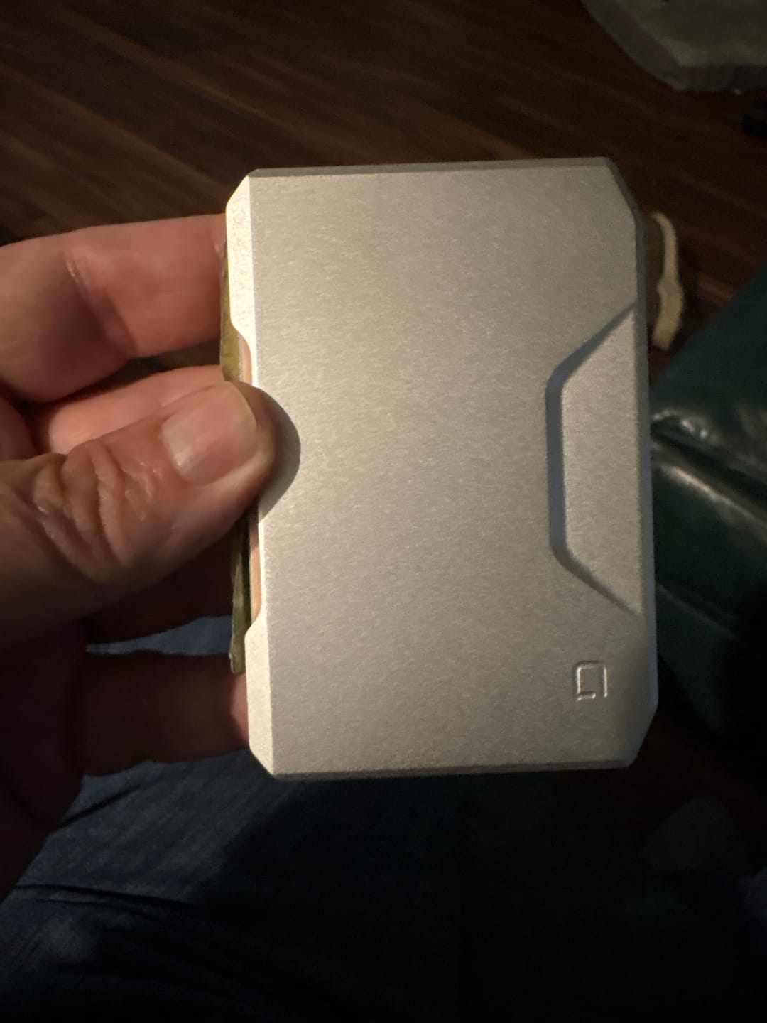 Customer photo review of SK1 Slide Kick Wallet