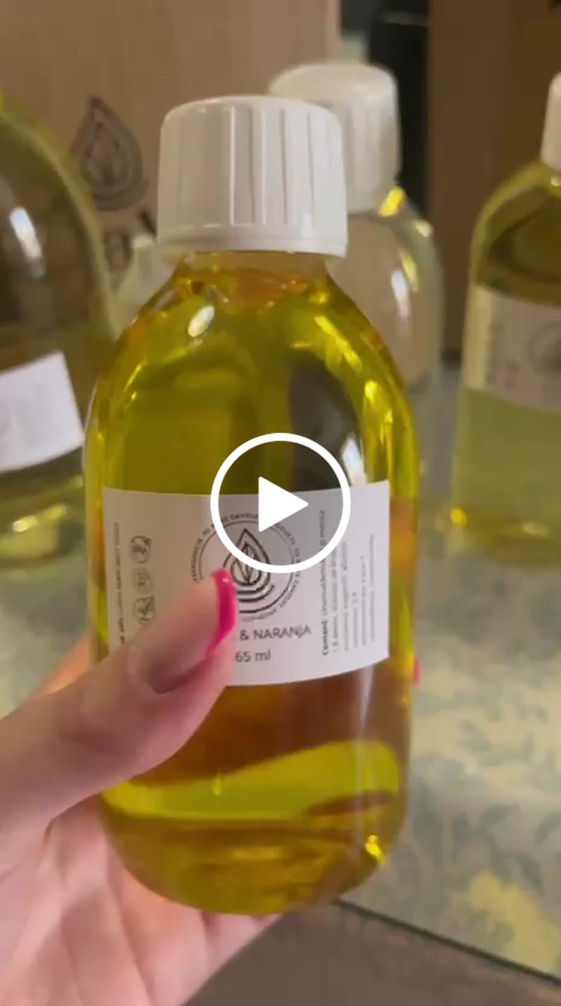 Customer video review of Fragancia CANELA & NARANJA