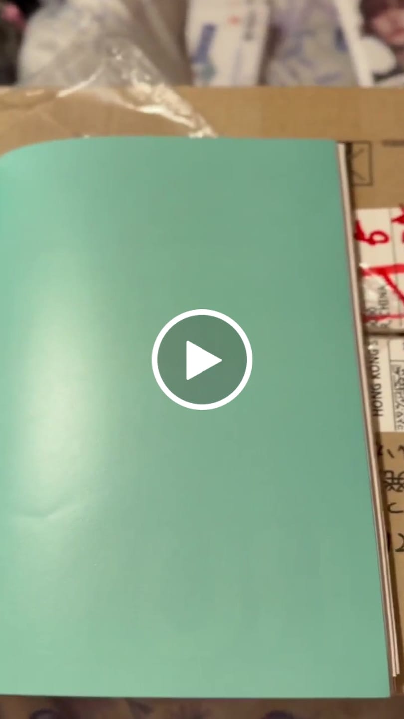 Customer video review of AHOF 3RD MINI ALBUM [RUN TO YOU] DIGIPACK Ver.