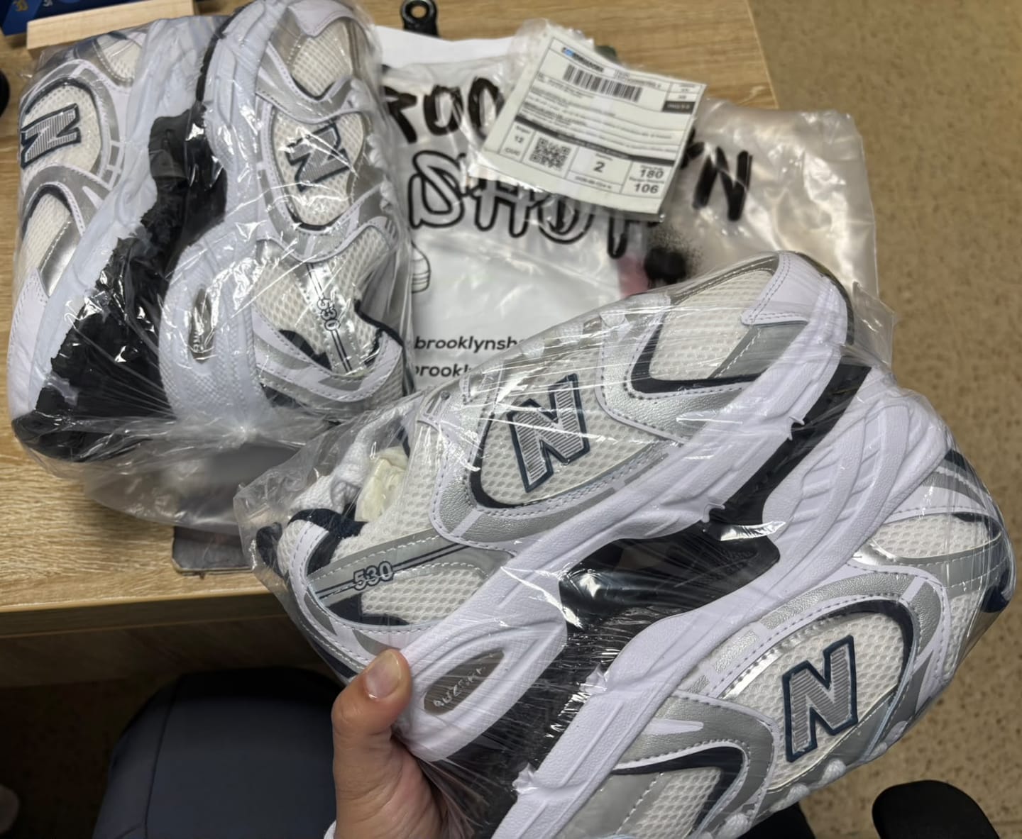 Customer photo review of NEW BALANCE 530