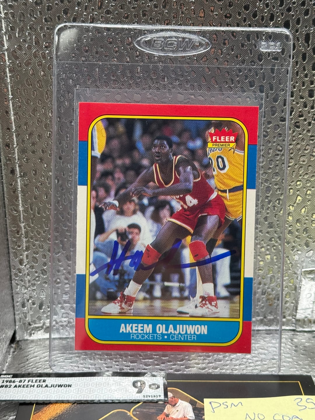 Customer photo review of Hakeem Olajuwon Autograph Signing