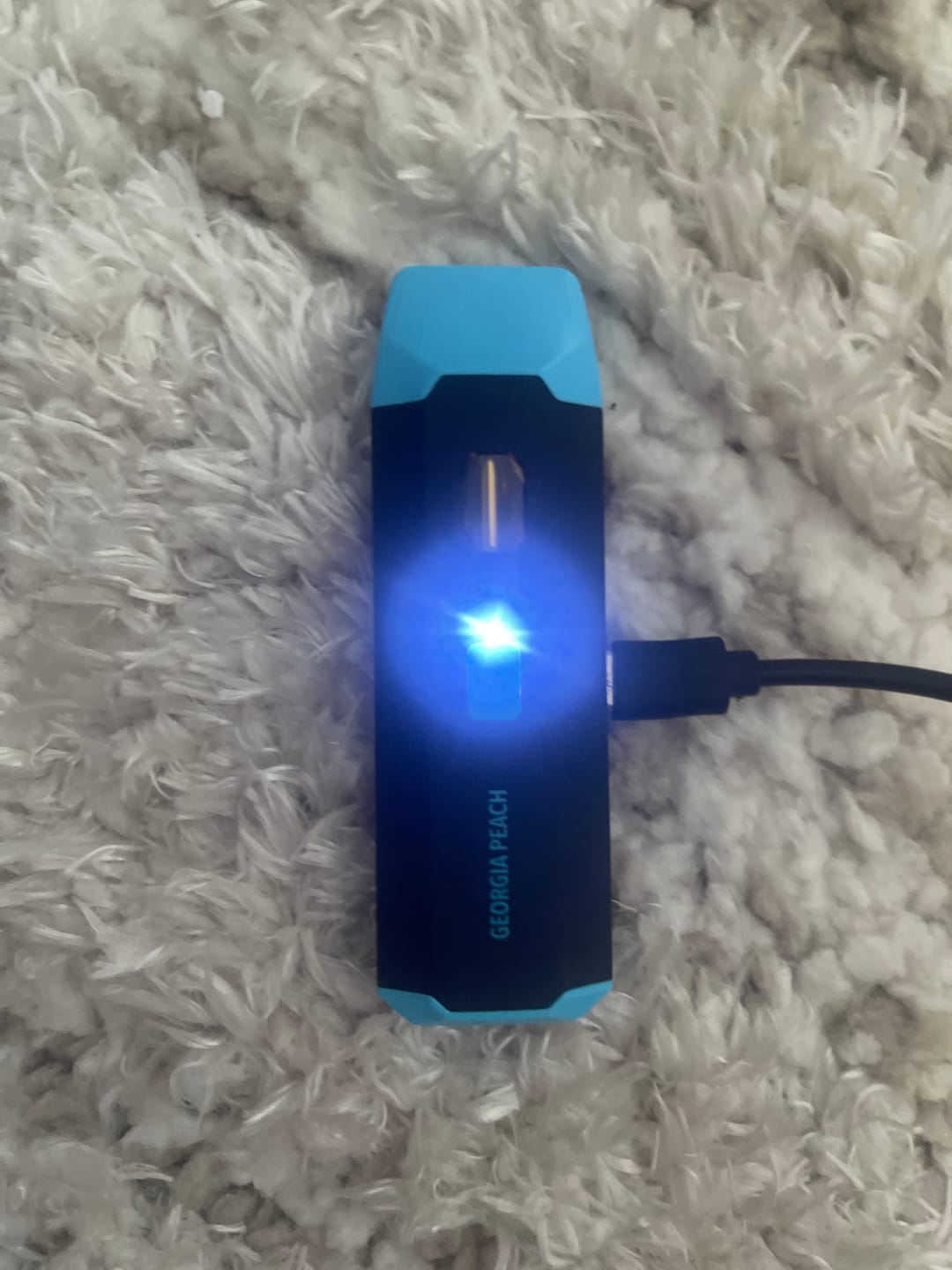 Customer photo review of 3 Gram HHC + THC-P Vape Pen | Georgia Peach - Hybrid