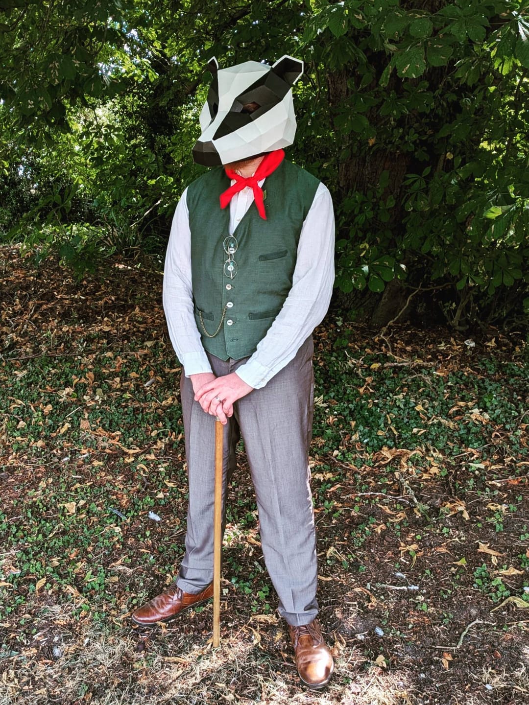 Customer photo review of Washed Linen Blend Fabric
