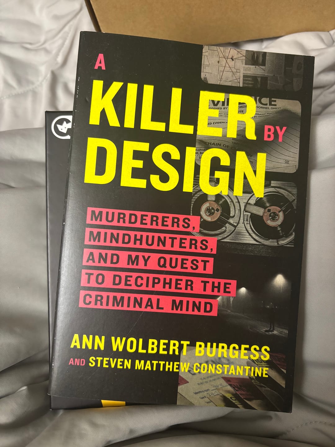 Customer photo review of Bi-monthly True Crime Book Box