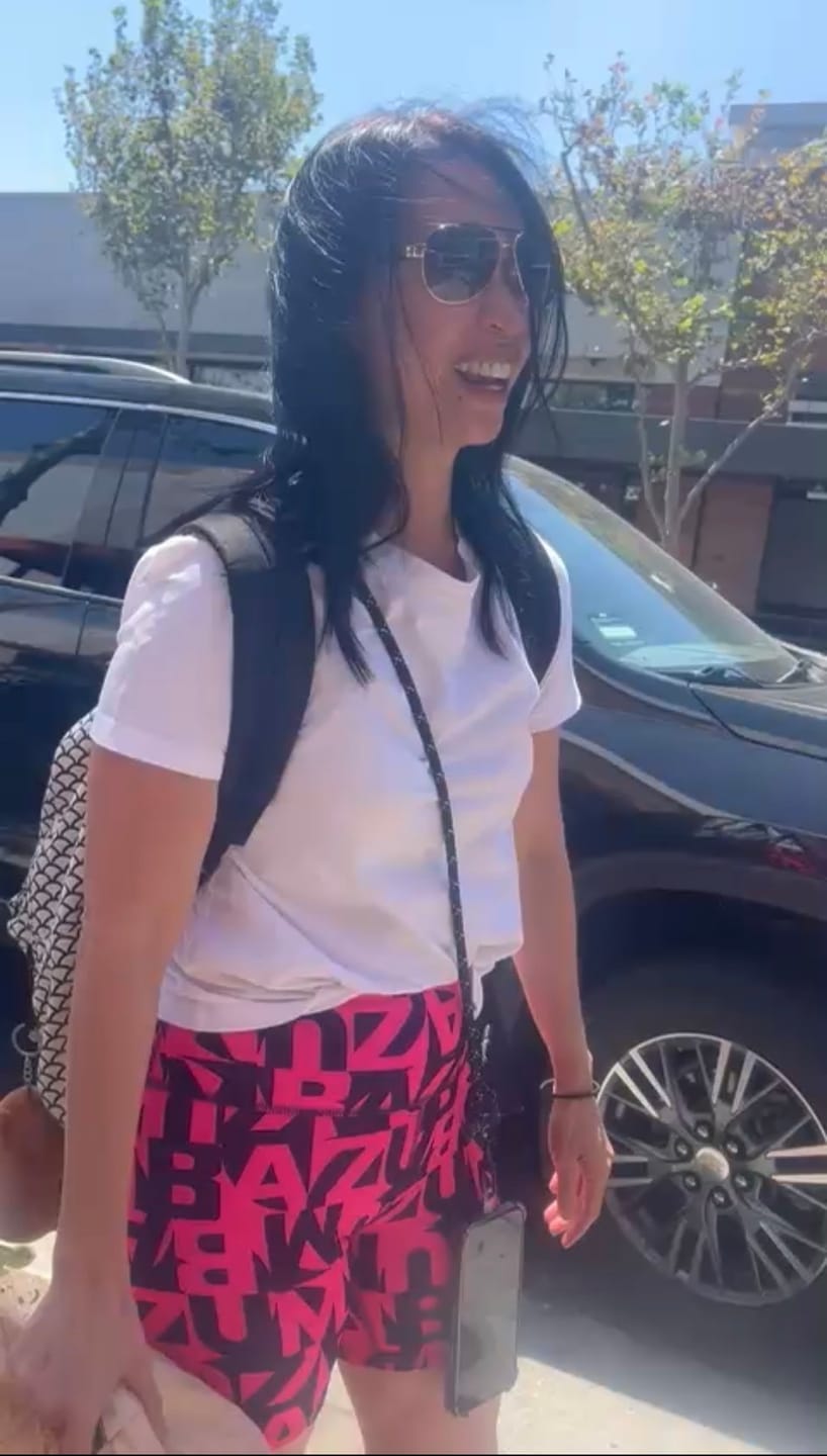 Customer photo review of Ultrabright High Waisted ZW Biker Shorts