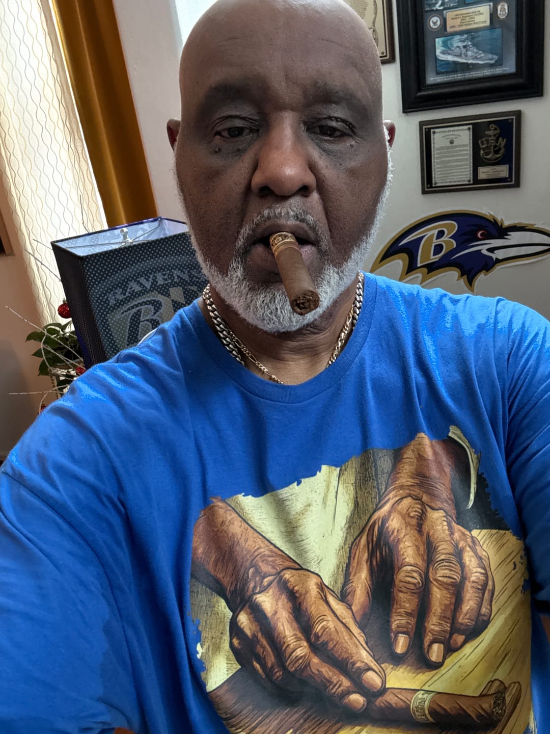 Customer photo review of Cigar This Is How I Roll Softstyle T-Shirt