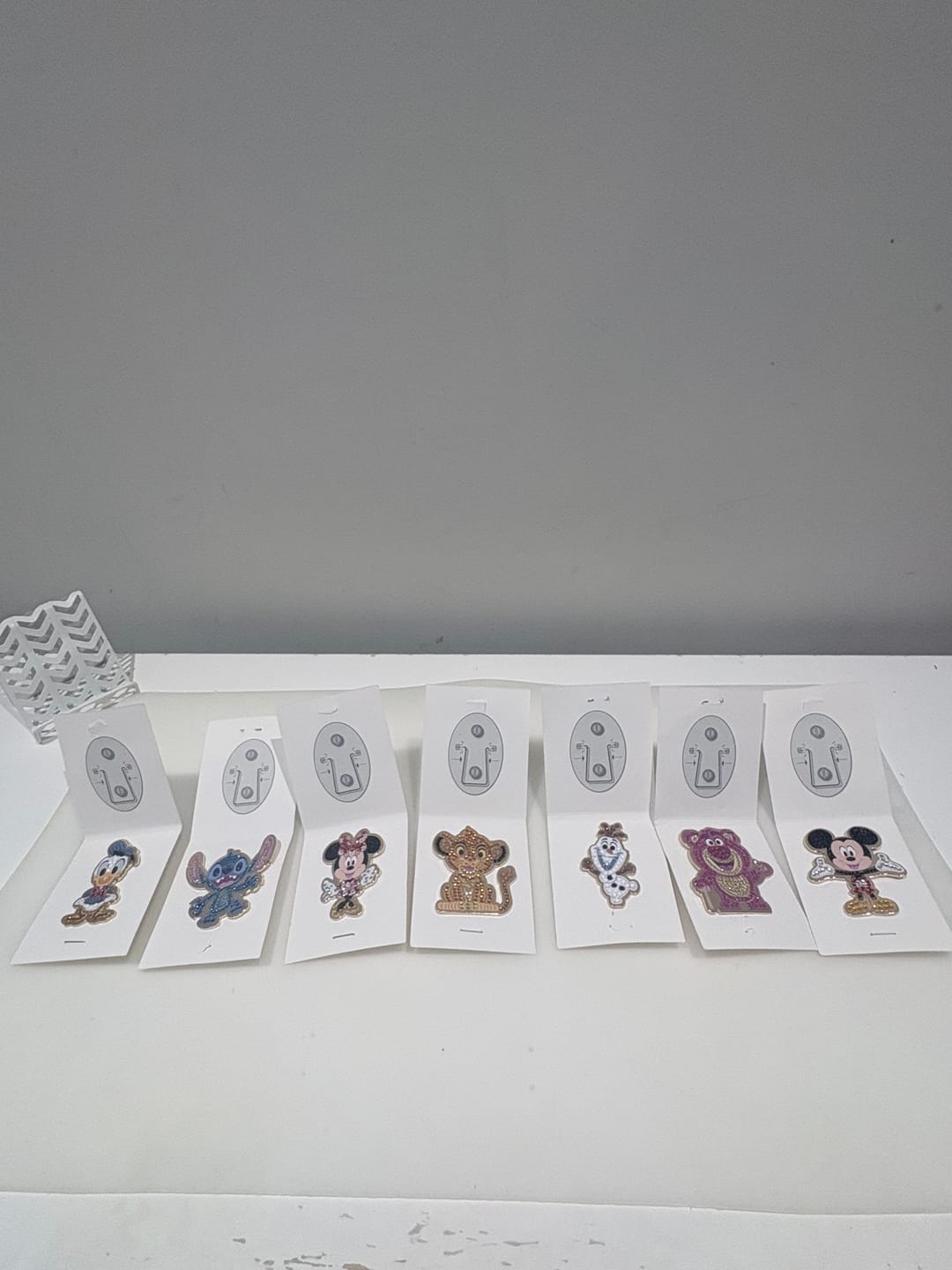 Customer photo review of Disney Crystal Art Pin Badge - Blind Bag