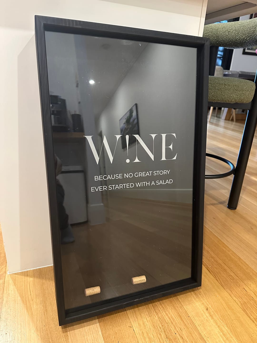 Customer photo review of WINE!