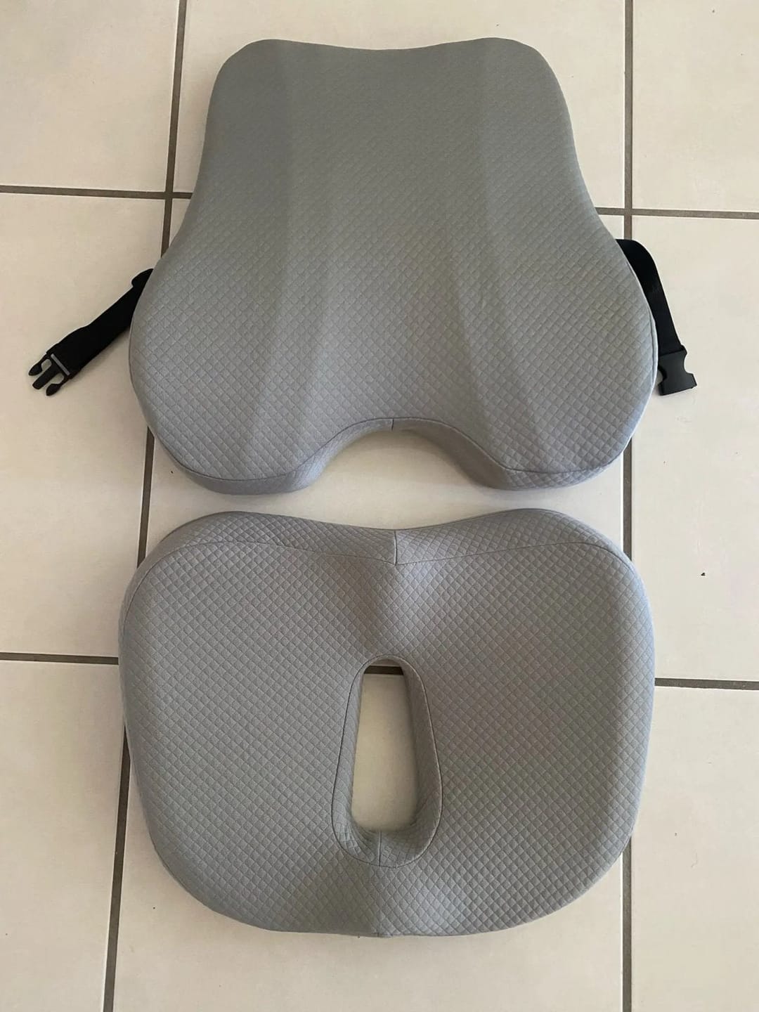 Customer photo review of BOLTHUT™ Memory Foam Seat Cushion — Tailbone & Posture Relief