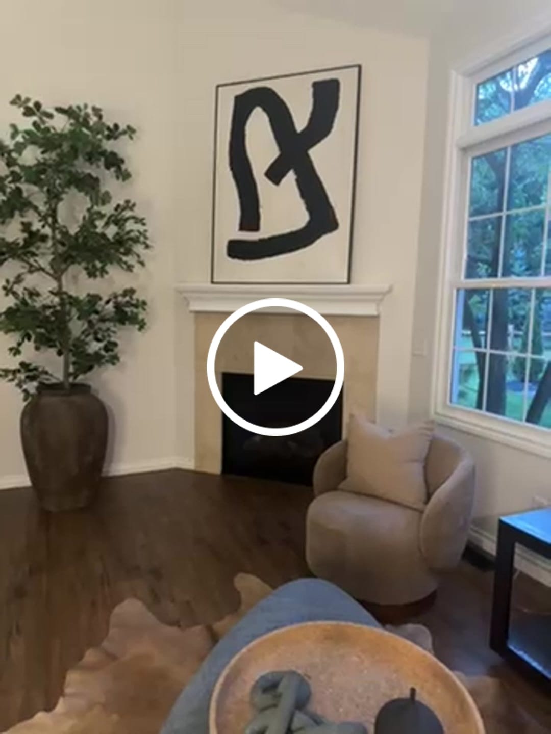 Customer video review of Black and White Minimalist Canvas Art #MT130