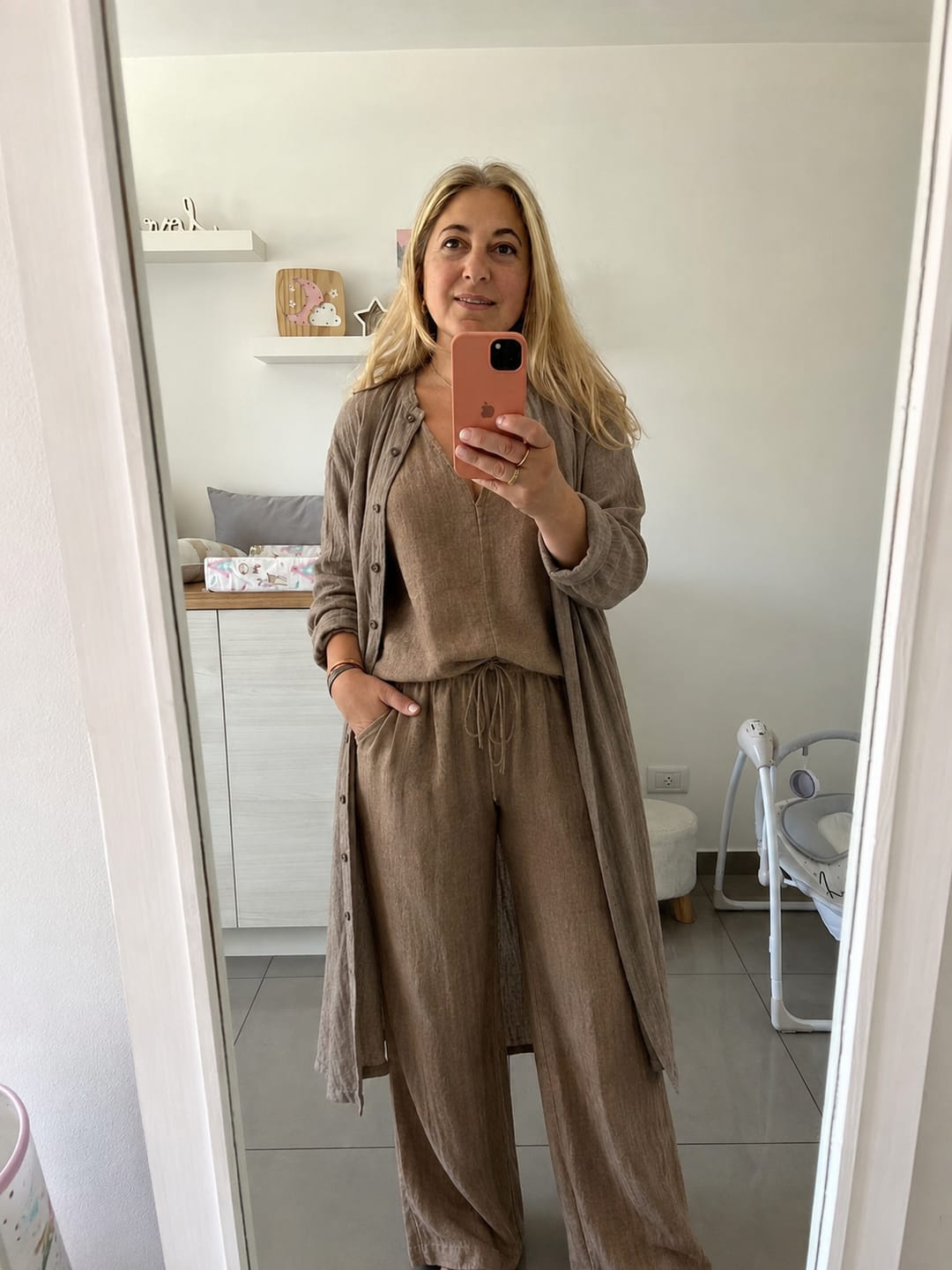 Customer photo review of ELENA | CONJUNTO LINO BOHO 3 PIEZAS