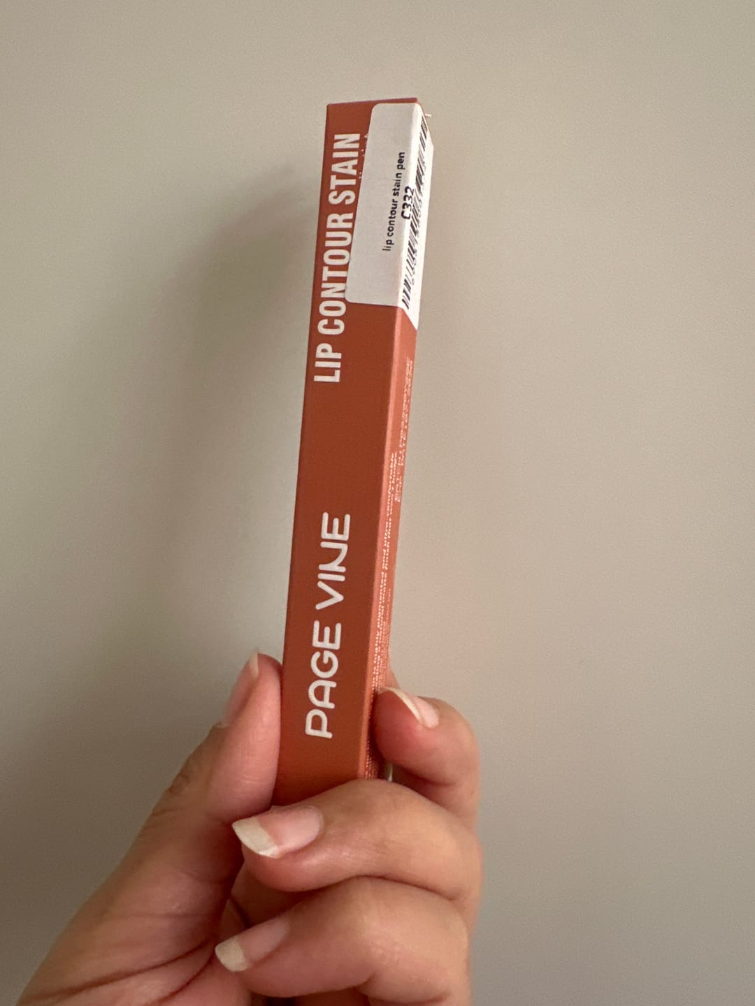 Customer photo review of lip contour stain pen