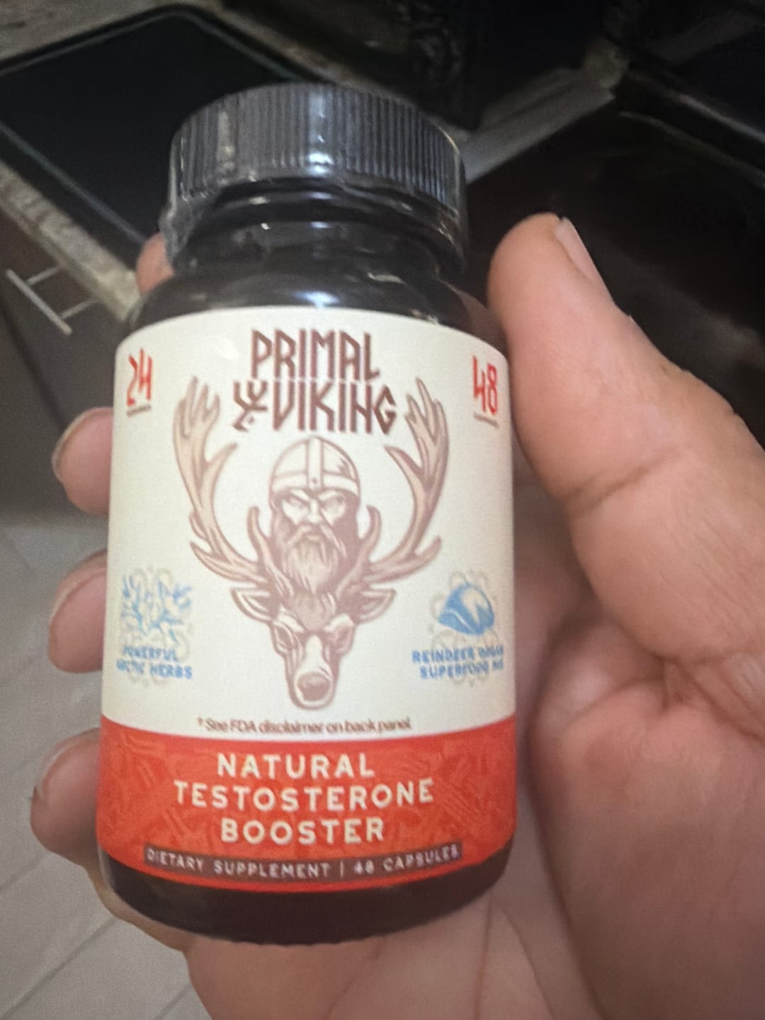 Customer photo review of Primal Testosterone Booster