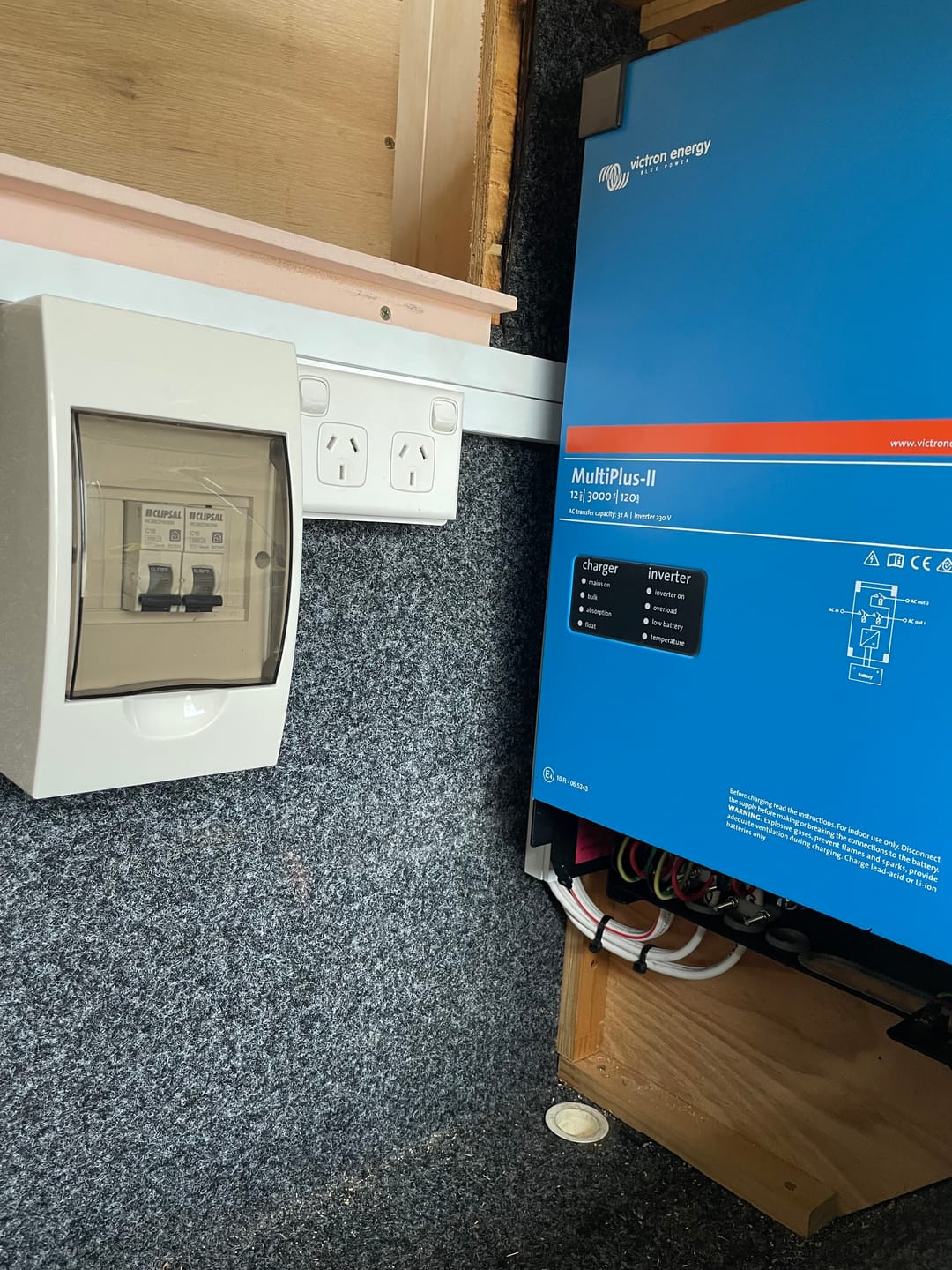 Customer photo review of Victron Multiplus-II 12v (3000 - 5000) Inverter/Charger 230V