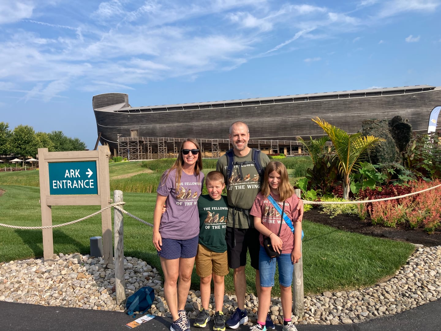 Customer photo review of Fellowship Of The Wing T-shirt