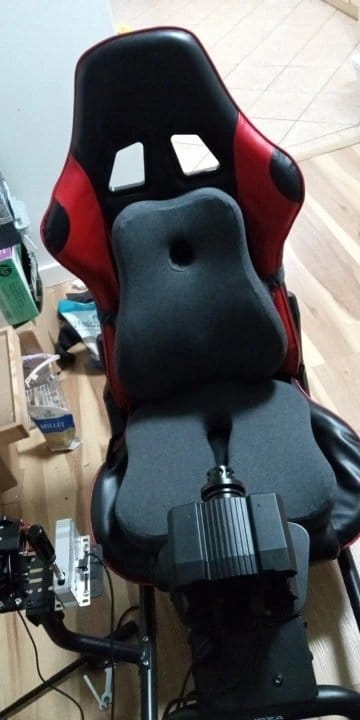Customer photo review of BOLTHUT™ Memory Foam Seat Cushion — Tailbone & Posture Relief