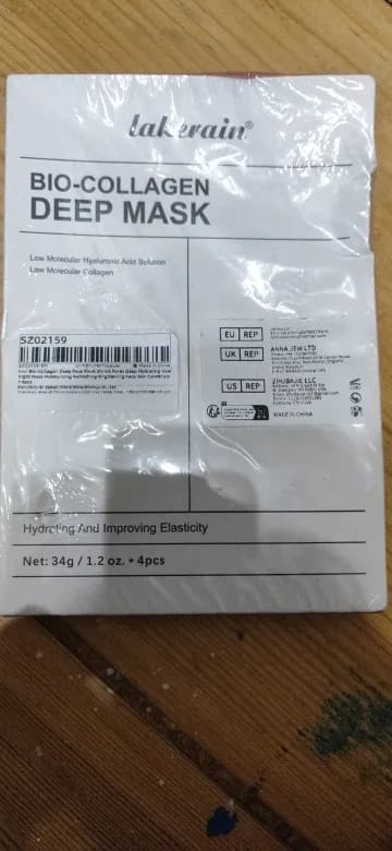 Customer photo review of Bio-Collagen Deep Face Mask
