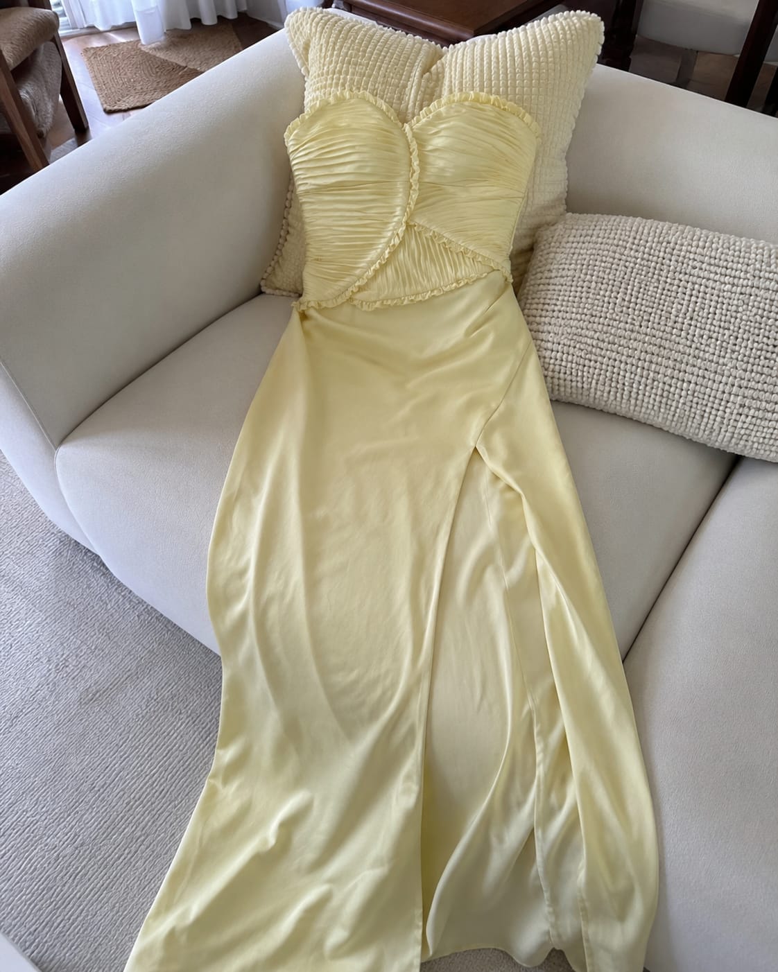 Customer photo review of Işıltılı İnci Kolye Gümüş Renk Zarif Tasarım