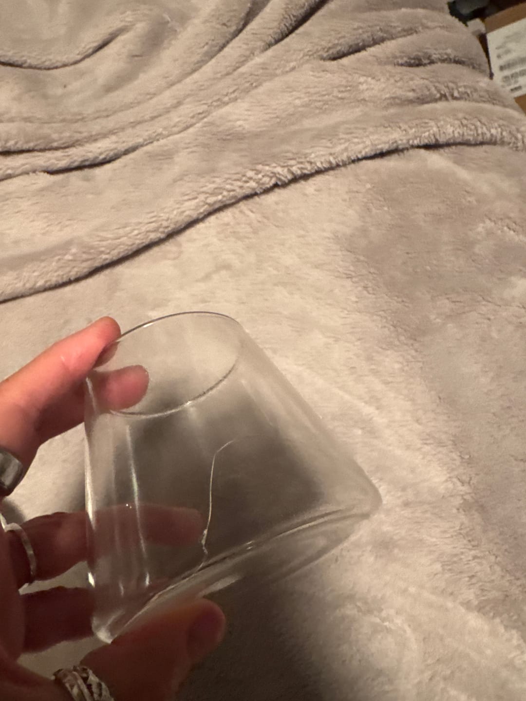 Customer photo review of Raw Gemstone Essential Oil Diffuser With Light