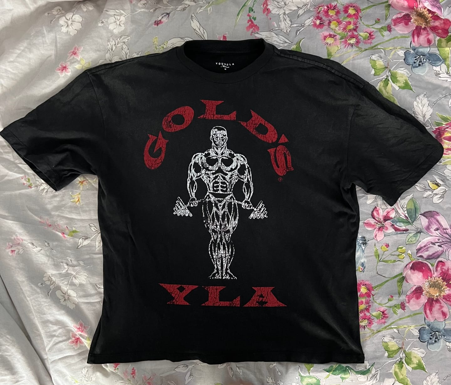 Customer photo review of 4213 - Gold's Iron Legacy Icon Tees