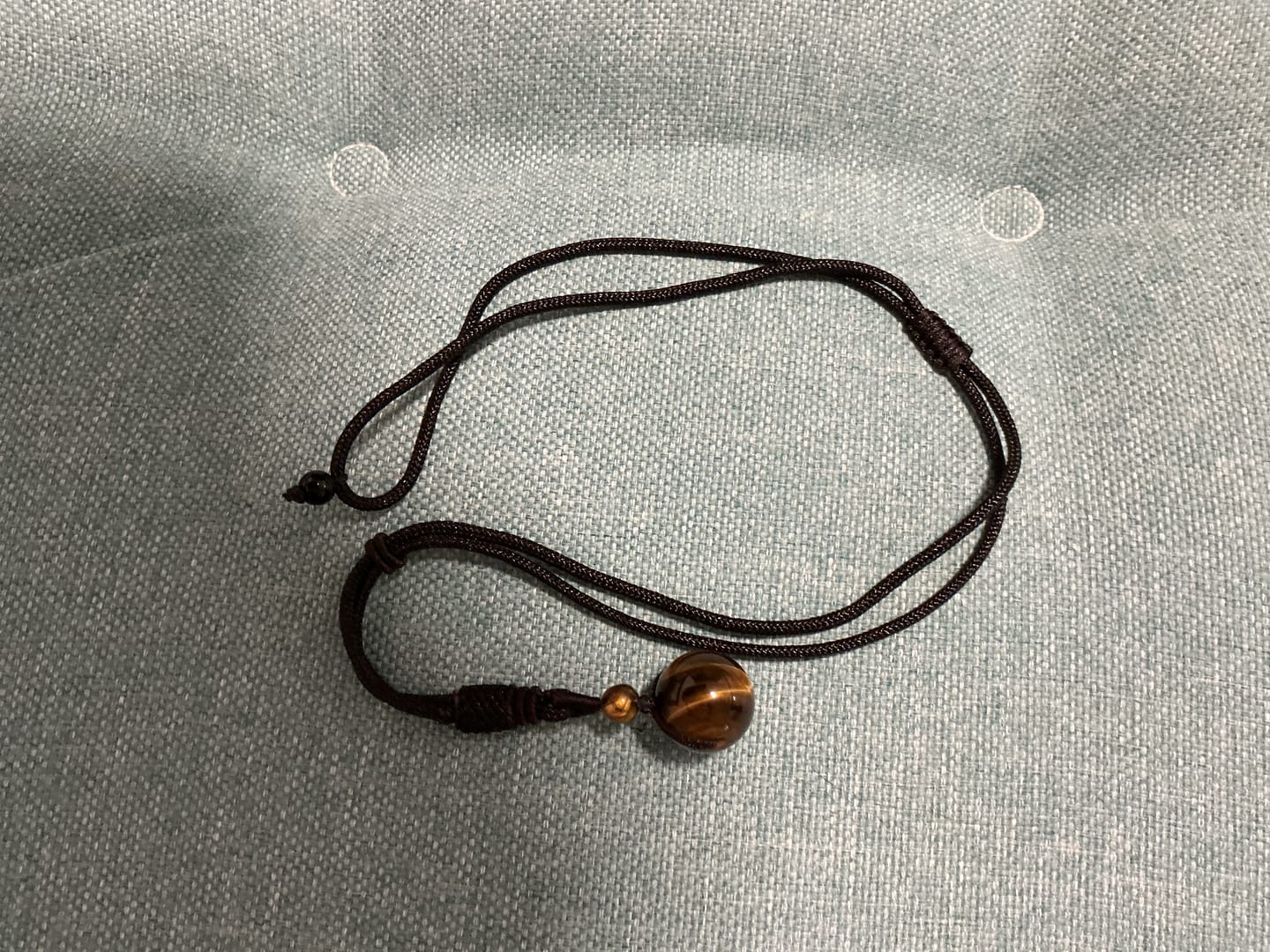 Customer photo review of TIGERAUGE Halskette