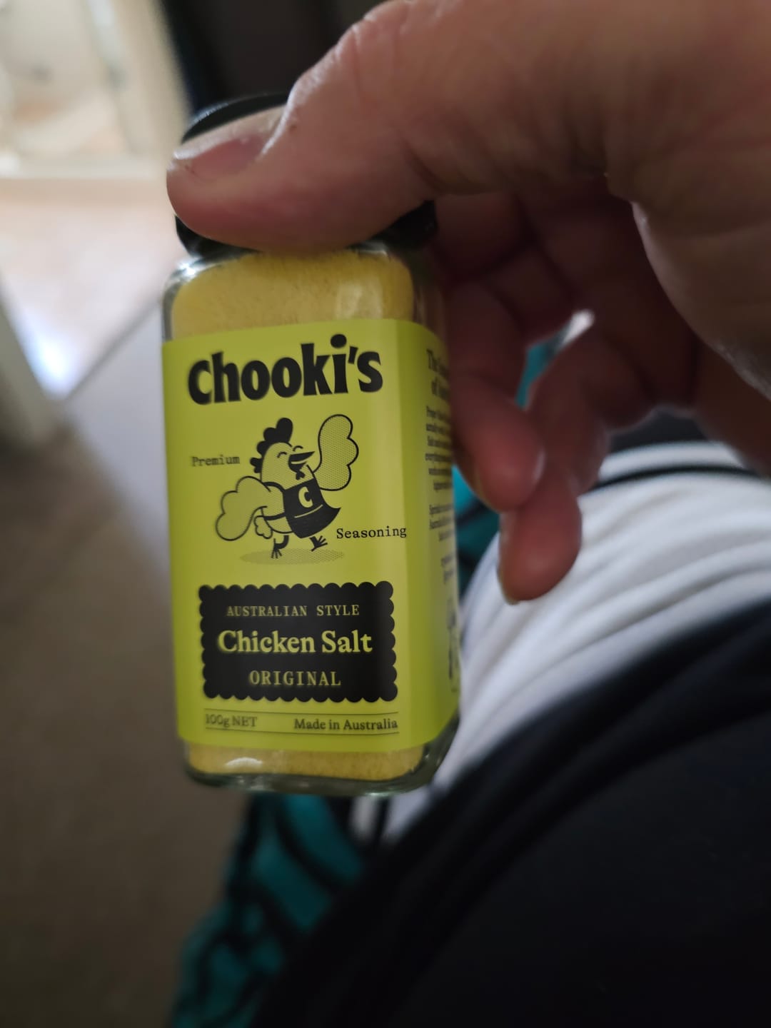 Customer photo review of Chooki's Original Chicken Salt 100g