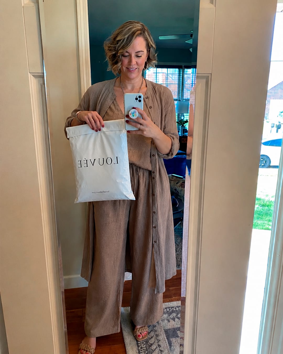 Customer photo review of ELENA | CONJUNTO LINO BOHO 3 PIEZAS