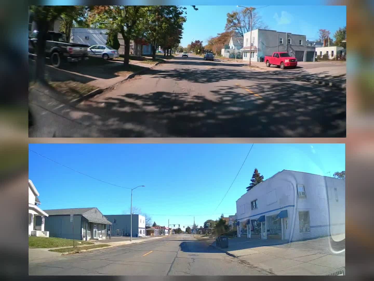 Customer photo review of BOLTHUT™ 4-Channel Dash Cam — 360° Front, Rear & Cabin, Night Vision