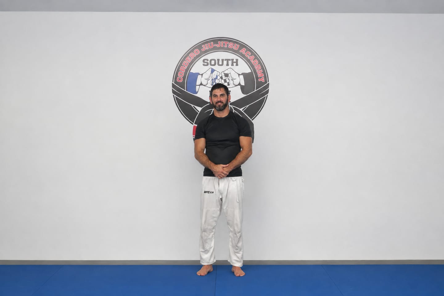 Customer photo review of Premium Black BJJ Rash Guard