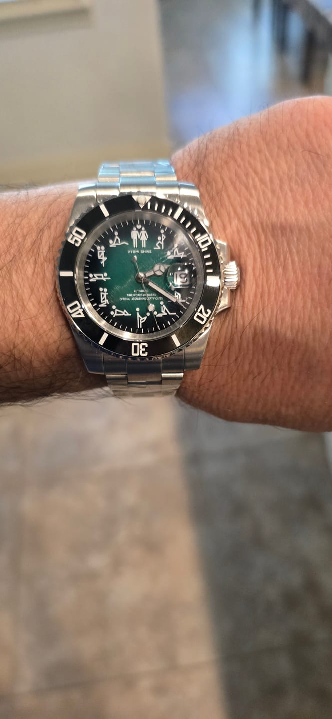 Customer photo review of HYDROCORE CLASSIC WATCH