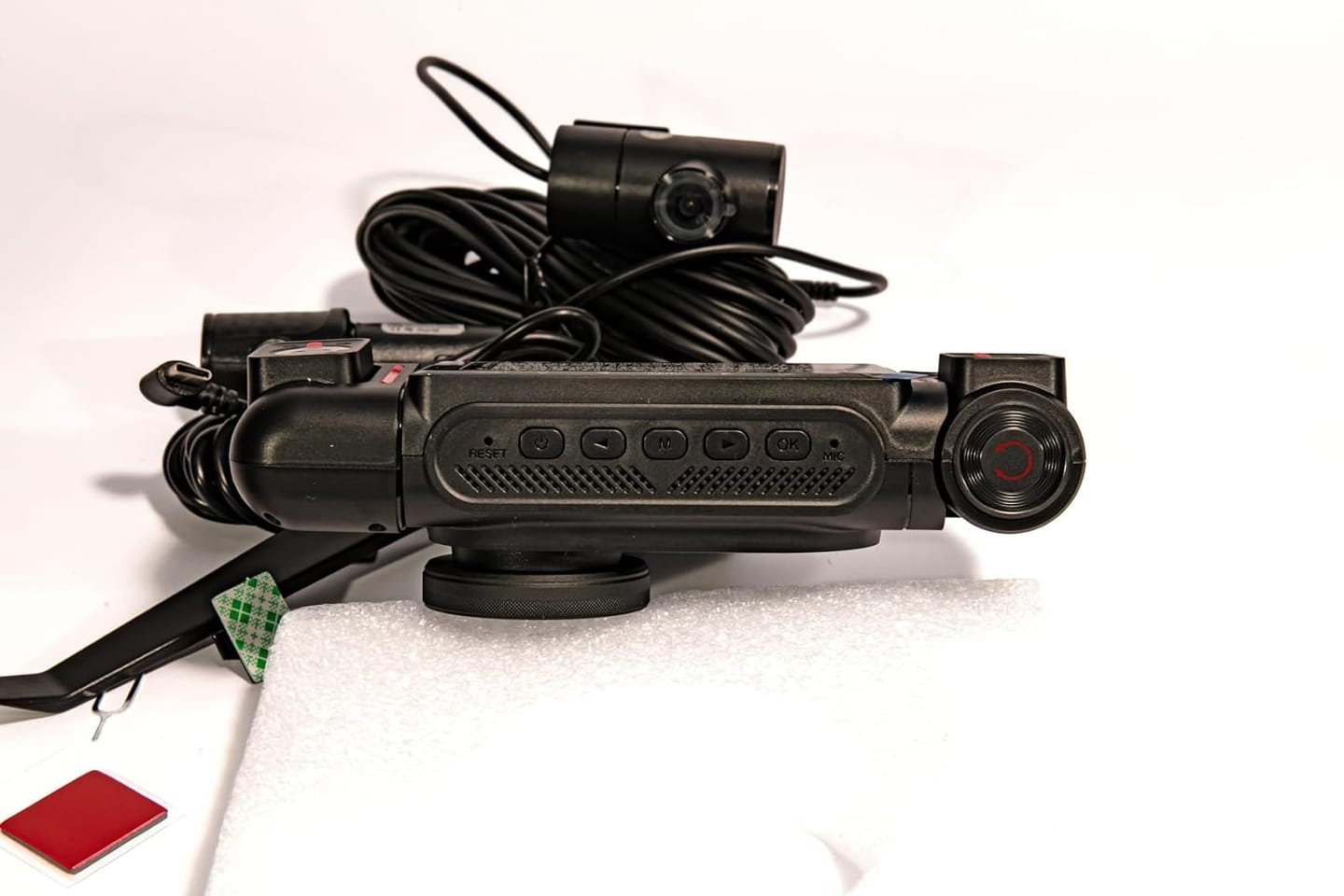 Customer photo review of BOLTHUT™ 4-Channel Dash Cam — 360° Front, Rear & Cabin, Night Vision