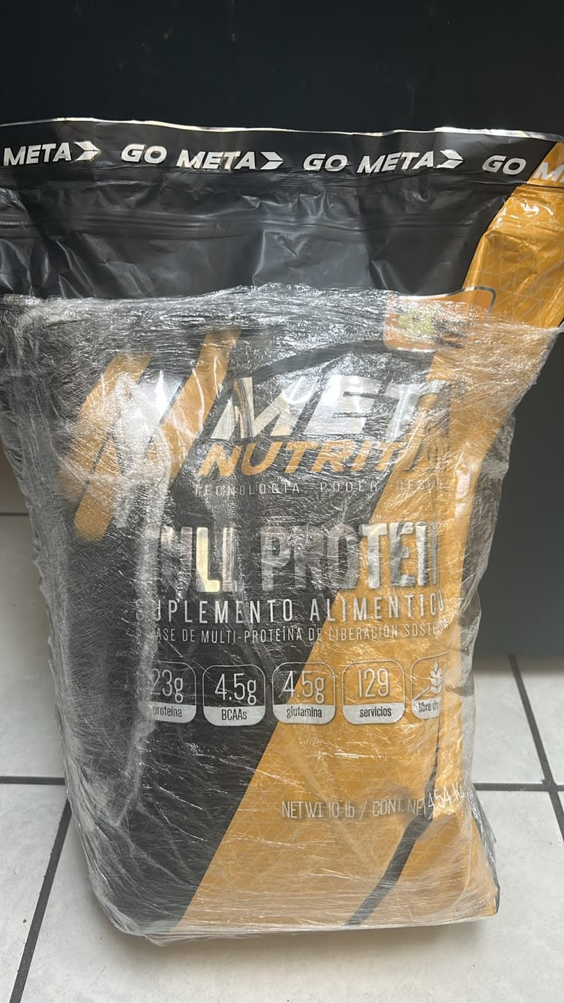Customer photo review of Full Protein 10lb Meta Nutrition | Proteína Multi Fuente | 129 Servicios | 4.5 Meses