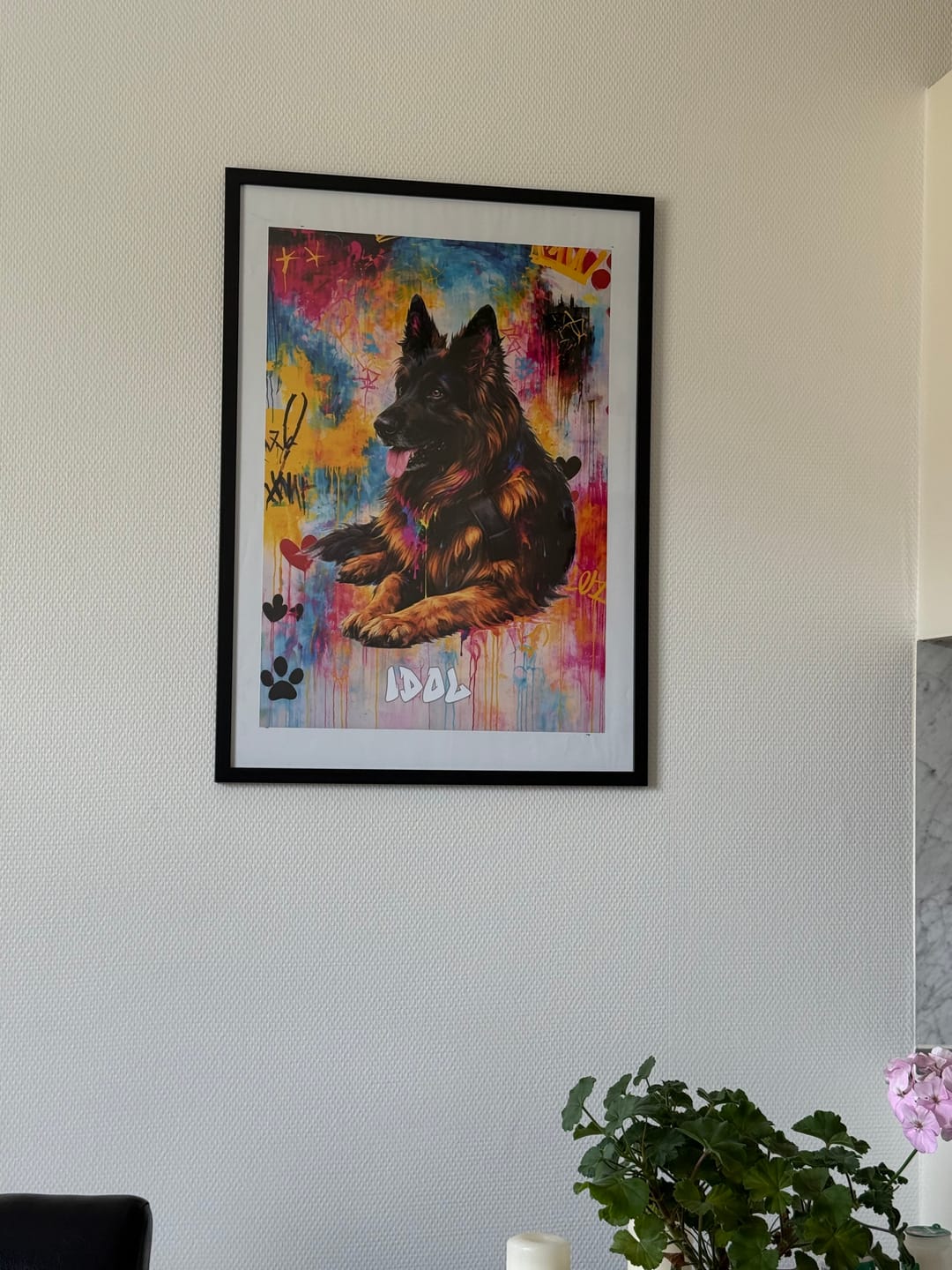 Customer photo review of Personalised Poster - Graffiti