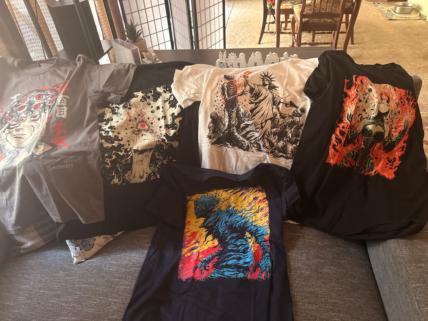 Customer photo review of Madness Made Flesh T-Shirt