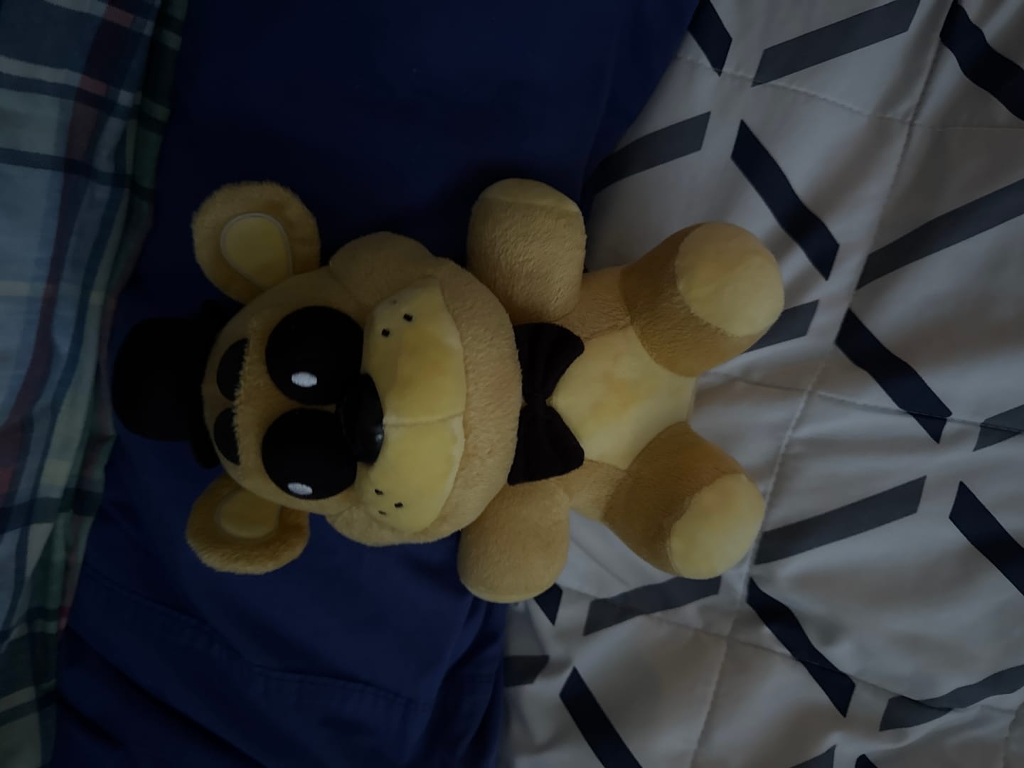 Customer photo review of Five Nights at Freddy's - Golden Freddy Plush