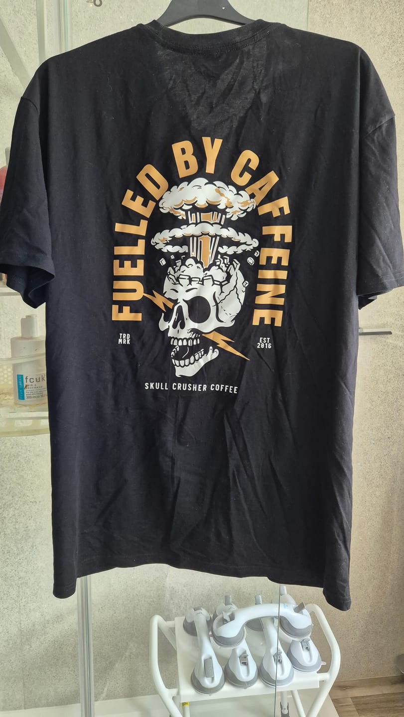 Customer photo review of » Fuelled By Caffeine V3 T-Shirt (100% off)