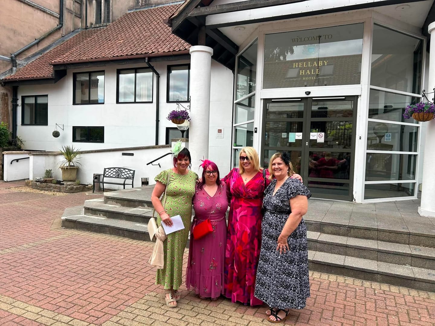Customer photo review of Isabelle Cerise Purple Float Sleeve Maxi Dress