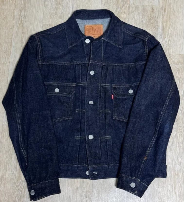 Customer photo review of Lot 52807XX 1952 Model Type 2 Selvedge Denim Jacket