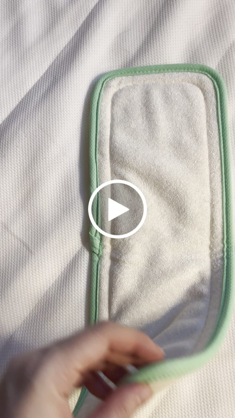 Customer video review of 6-Layer Bamboo Hemp Cotton Insert