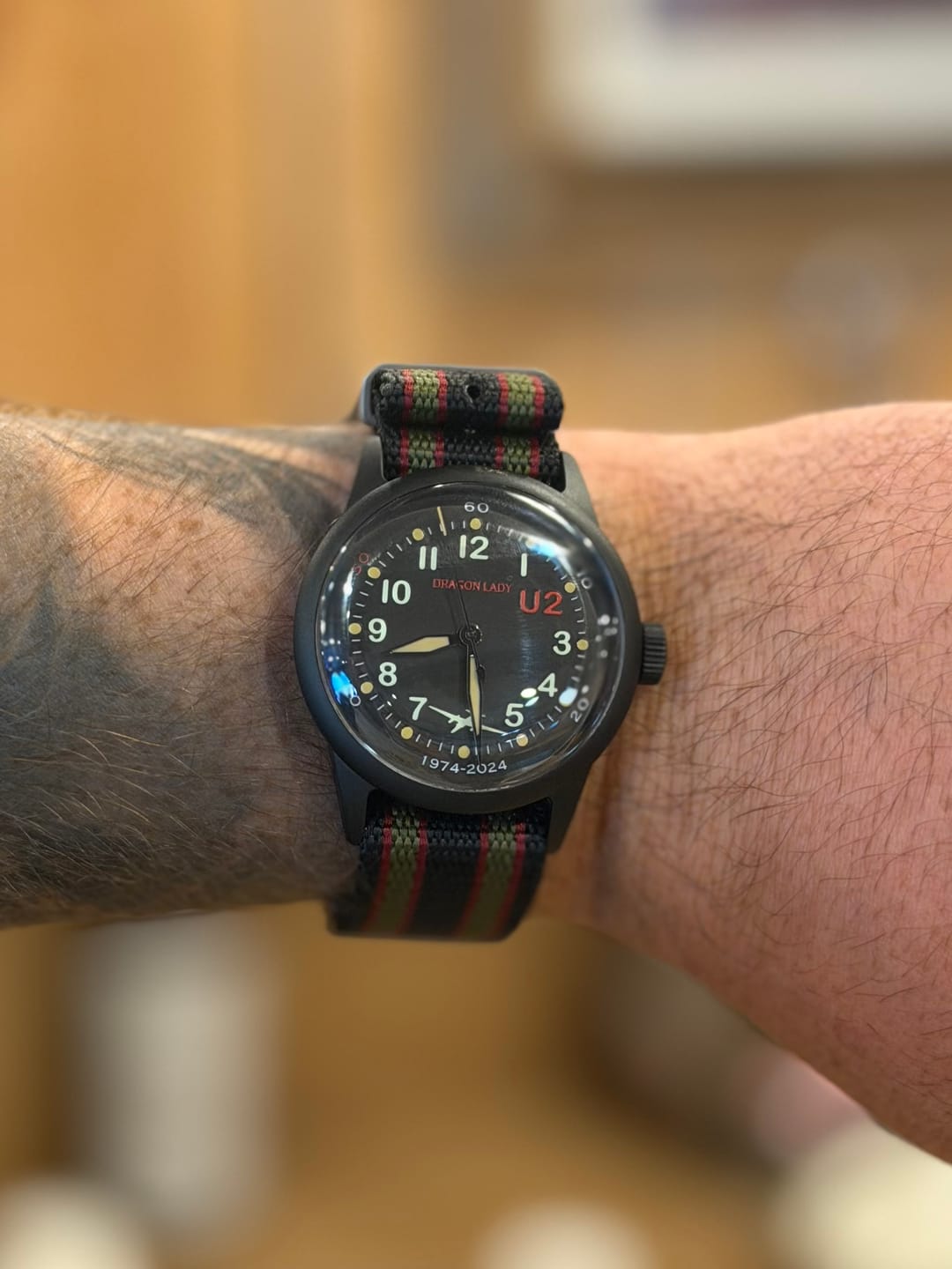 Customer photo review of Bond Nylon Strap - Five Eye