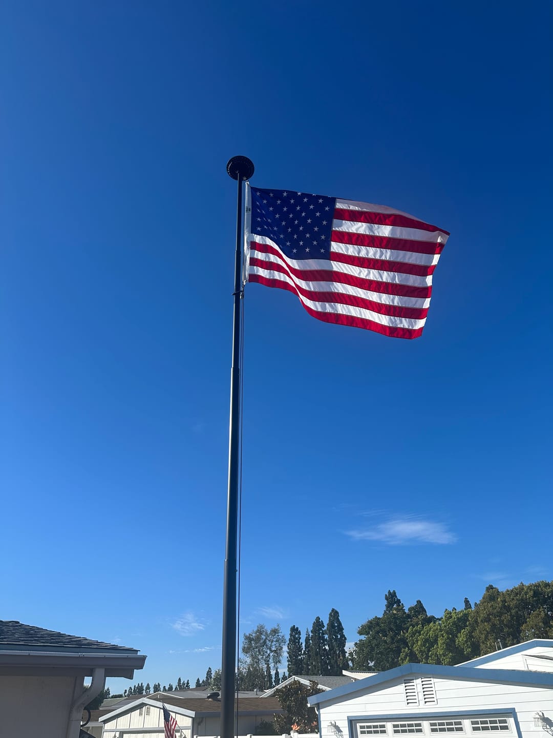 Customer photo review of 4' x 6' American Flag