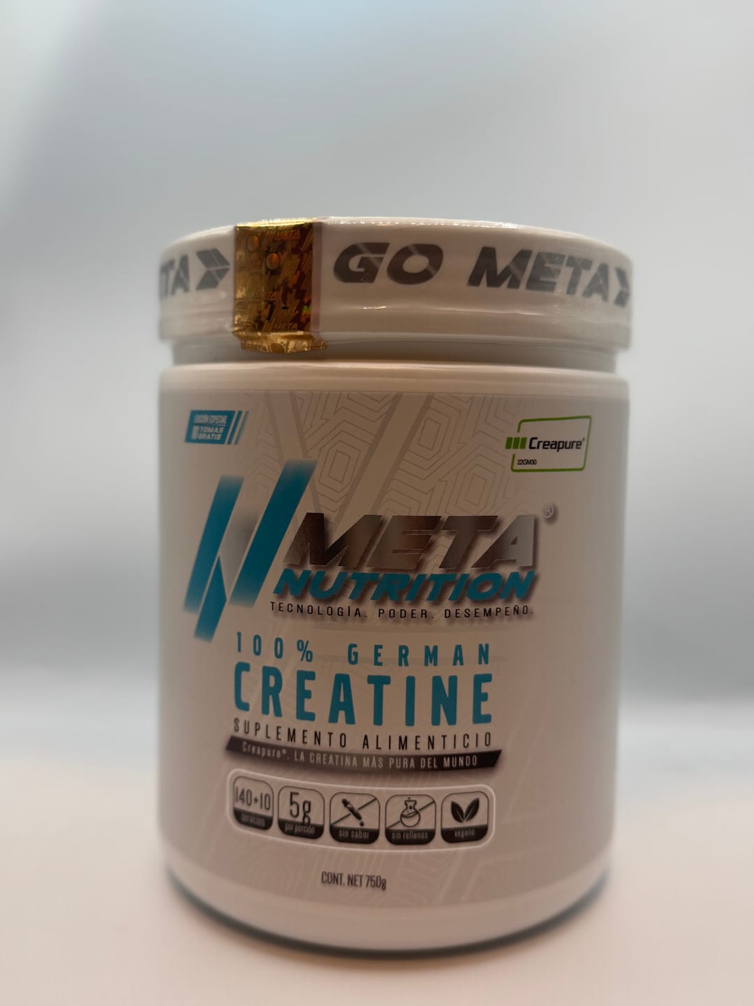 Customer photo review of 100% German Creatine Creapure® | Pureza Certificada | 150 Servicios