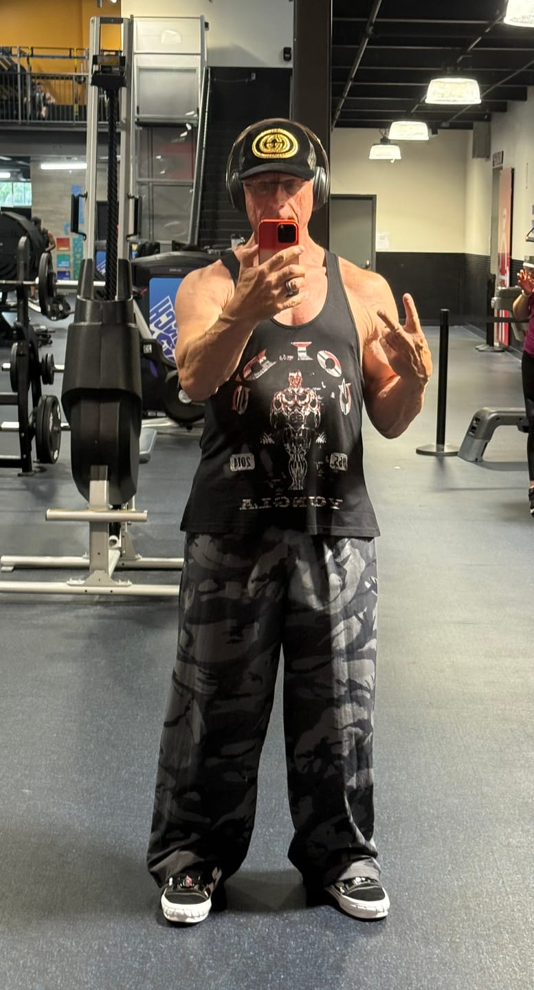 Customer photo review of 3003 - Gold's Iron Legacy Icon Stringers